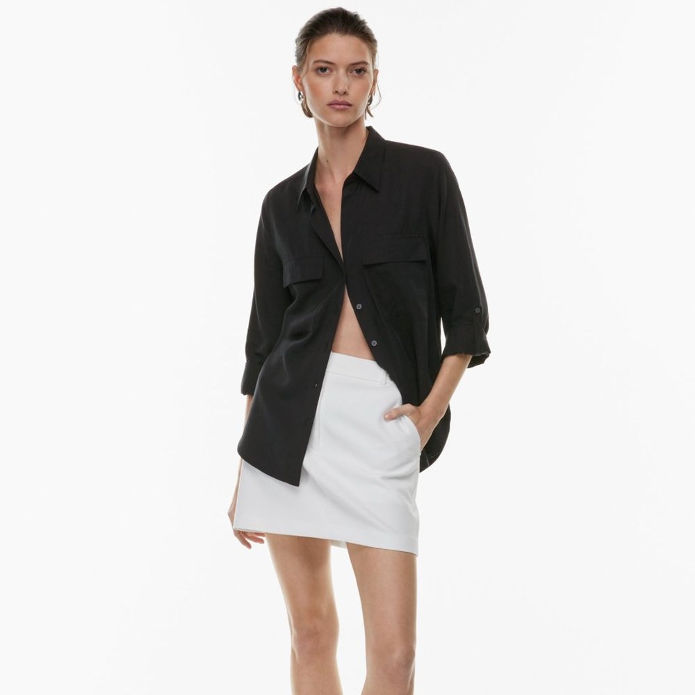 Aritzia Babaton Utility Button-up Blouse NWT